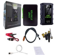 12V tout nouveau Portable batterie d'urgence cavalier démarrage pompe à Air gonfleur de pneu voiture batterie externe saut démarreur
