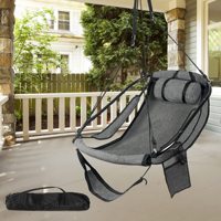 Haute qualité extérieur intérieur Durable barre en métal confortable oreiller repose-pieds ciel Air hamac chaise