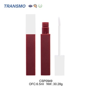 Prix d'usine, tube cosmétique en plastique, emballage, tubes de rouge à lèvres liquides, étiquette privée, tube de brillant à lèvres vide de 6,5 ml - Product Image 1