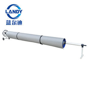 Landy H500 Rouleau de couverture de <span class=keywords><strong>piscine</strong></span> en alliage d'<span class=keywords><strong>aluminium</strong></span> durable pour piscines creusées et <span class=keywords><strong>hors</strong></span> <span class=keywords><strong>sol</strong></span> - Product Image 1