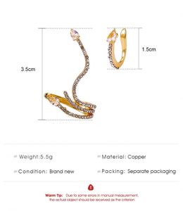 Women Brass Snake Ear Clip Cuff Wrap <b>Earrings</b> for Women Men Punk No <b>Piercing</b> Vintage Cartilage <b>Earring</b> Jewelry Gifts 2022 - Product Image 6
