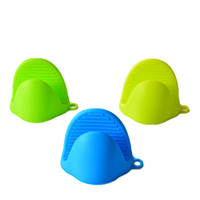 Vendita calda resistente al calore antiscivolo clip a mano supporto per pentole in silicone guanti da forno guanti dito