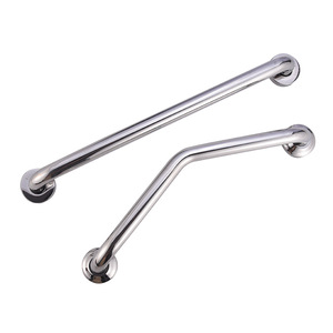 Barra de Apoyo para Baño Yuezhisong, Acero Inoxidable 304, Acabado Espejo, Diseño Curvo, para Seguridad en el Inodoro - Product Image 2