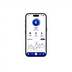 Aplicación inteligente de seguimiento de actividad física con registros de entrenamiento, información sobre la salud, gráficos de progreso y monitoreo de objetivos - Product Image 1