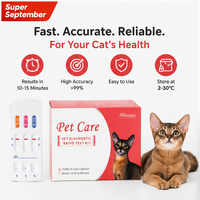 KIT Tes FIPV Tes FIP Kartu Deteksi Peritonitis Infeksi Kucing FIPV untuk Kucing