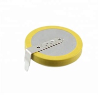 JBWCELL CR2450 Pestañas de soldadura Pila de botón Batería recargable de litio de 3V con cables y conector para juguetes y electrodomésticos