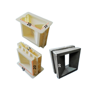 Renfa Haute Qualité ABS Matière Plastique Double Face Moule Décoration Murale Brise Bloc Moule à Vendre