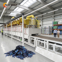 Système de recyclage intégré de modules solaires SUNY ZY-PVR-F60, décomposition thermique, récupération des métaux, extraction des matériaux précieux