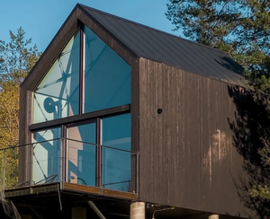 Maison préfabriquée en ossature A, bâtiment modulaire, solution d'habitation écoénergétique pour l'Europe, structure passive stable avec étanchéité à l'air - Product Image 3