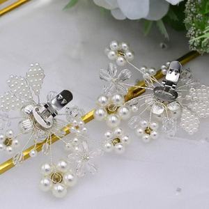 Shiwei afneembare handgemaakte hoogwaardige duurzame milieuvriendelijke modieuze strass kristallen schoenclip voor dames bruidsschoenen - Product Image 5