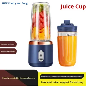 Xách tay sạc USB máy ép trái cây cup đa chức năng xuyên biên giới nước trái cây Máy xay sinh tố cho hộ gia đình sử dụng - Product Image 3