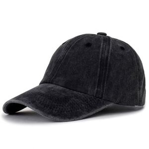 Factory Customized Vintage Washed Distressed 6-Panel Unstructured Dad Hat 3D Embroidery Logo <b>Plain</b> <b>Baseball</b> <b>Cap</b> Sporty Dot - Product Image 3