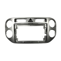 Cadre autoradio Android TK-YB 9 pouces compatible avec VW Tiguan 2010-2017, pièces automobiles, intérieur, cadre radio DVD, tableau de bord, panneau de façade