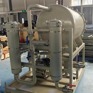 Unité de purification d'huile hydraulique usagée avec filtres séparateurs par coalescence pour éliminer l'eau - Product Image 1