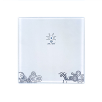 Panel de cristal negro personalizado, electrodomésticos de cocina, resistente a altas temperaturas, superficie táctil, hoteles, decoración Solar plana Industrial