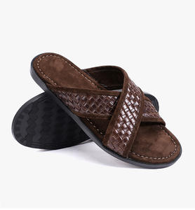 Vente en gros de <span class=keywords><strong>sandales</strong></span> arabes en <span class=keywords><strong>cuir</strong></span> véritable XINZI RAIN pantoufles arabes en plein air à semelle souple en <span class=keywords><strong>cuir</strong></span> véritable de haute qualité pour femmes et hommes - Product Image 6