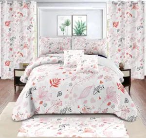 Customized Comforter Cover Set King Queen Duvet Covers Luxury Bedding Home 3pcs-9pc Bed Curtain Sets