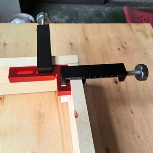 Kẹp nhôm với hướng dẫn góc phải 90 °, kẹp cố định chế biến gỗ có thể điều chỉnh nhanh để hàn & đóng khung 6 cái/bộ - Product Image 4