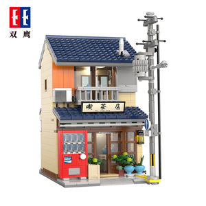 ตัวต่ออาคารร้านน้ำชาญี่ปุ่น CaDA รุ่น C66010 พร้อมชุดไฟ USB ขนาด 1:18 ของเล่นสถาปัตยกรรม - Product Image 3