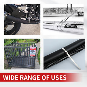 روابط كبل من الفولاذ المقاوم للصدأ من gatiti 12 * من خلال قفل الكرة غير المغلفة منتج ربطة عنق بسحاب غير مصقول/كيس - Product Image 6