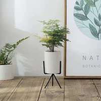 Desain Baru Taman Keramik Penanam Berdiri Multi-warna Multi-Model Keramik Pot Bunga Berdiri Dalam Ruangan