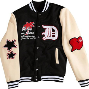 Chaqueta de Béisbol para Hombre y Mujer, Estilo Igual, Marca de Moda, Chaqueta Personalizable con Estampado 3D, Chaqueta de Moda que Combina con Todo - Product Image 5