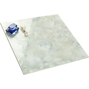 Verde di colore piastrelle di ceramica prima scelta porcellanato smaltato piastrelle 60x60 pavimento