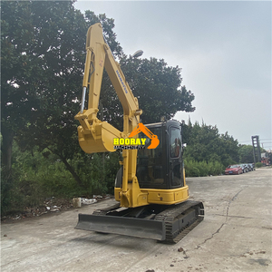 Komatsu PC55MR-2 Excavadora Usada de Orugas para Construcción con Componentes Clave: Motor y Bomba - Product Image 2