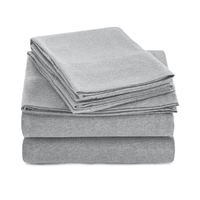 Parure de lit matelassée 100% coton, ensemble de literie avec couvre-lit et couette en tissu