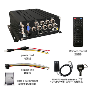 8CH 720P 1080P di động <span class=keywords><strong>DVR</strong></span> Máy ảnh Kit 4g GPS Wifi SD HDD mvr kỹ thuật số video ghi Xe Tải xe bus xe giám sát 1 năm - Product Image 2