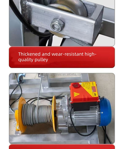 Di động nâng Dễ dàng cài đặt vật liệu thép mạ kẽm xi măng nâng máy nâng điện - Product Image 2