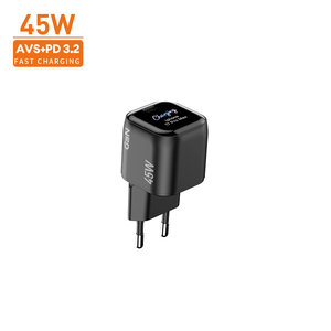 ที่ชาร์จเร็ว VINA Mini 45W GaN พร้อมหน้าจอ TFT รองรับ AVS+PD 3.2 พอร์ต Type <span class=keywords><strong>C</strong></span> เดี่ยว ขนาดกะทัดรัด กำลังไฟสูง สำหรับสมาร์ทโฟนและอุปกรณ์อิเล็กทรอนิกส์ - Product Image 6