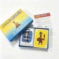 Jeu de cartes pour enfants personnalisé imprimé en usine, cartes à jouer fantaisie personnalisées, jeu de société pour enfants, jeu familial, boîte rigide en carton