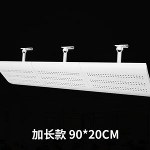 Deflector de viento de <span class=keywords><strong>aire</strong></span> <span class=keywords><strong>acondicionado</strong></span> escalable y no instalable <span class=keywords><strong>Placa</strong></span> de guía de viento de soplado directo <span class=keywords><strong>universal</strong></span> montada en la pared - Product Image 2