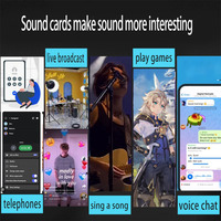Carte son mobile G9 sans fil portable à effets vocaux, batterie intégrée, 10 modes DSP Reverb, vente en gros