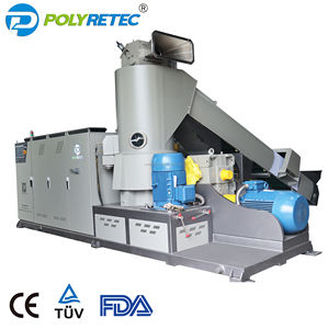Plastic Recycling <strong>Machine</strong> Soft PE PP LDPE HDPE <strong>Agglomeration</strong> Water-ring Pelletizing Line - Product Image 1