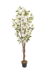 Jwt3942 cây cảnh hoa trà mộc lan nhân tạo thực tế sắp xếp theo mùa ngoài trời cây lớn phong cách Bắc Âu trong chậu - Product Image 3