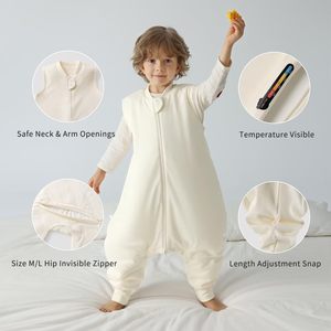 Nouvelle <span class=keywords><strong>Gigoteuse</strong></span> Élégante Sans Manches pour Bébé, Sac de Couchage Chaud d'<span class=keywords><strong>Hiver</strong></span> à Fermeture Éclair pour Garçons de 6-12 <span class=keywords><strong>Mois</strong></span> - Product Image 3