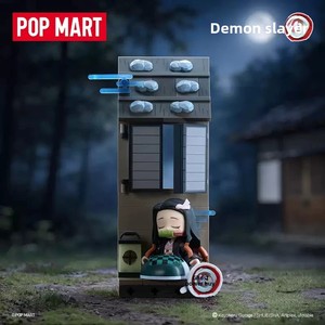 Pop Mart <span class=keywords><strong>Demon</strong></span> <span class=keywords><strong>Slayer</strong></span> Kimetsu No Yaiba Série Aspiration Figurines de construction Boîte mystère Décoration de bureau à collectionner Cadeaux - Product Image 6