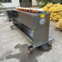 Commerciële automatische wortelgroenteschiller voor yam, asperges, cassave, wortel, radijs, komkommer, klis met hoge efficiëntie