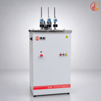 Equipo de Prueba de Punto de Suavidad Vicat HDT, Máquina de Prueba de Temperatura de Deflexión por Calor 300C, 3 Estaciones, Plástico ISO 306 ASTM D1525