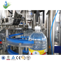 Machine de remplissage d'eau automatique 3L 5L 8L 10L/Machine à emballer pour ligne de production d'eau pure