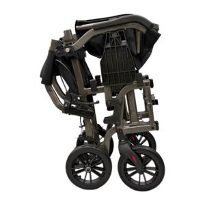 Nuova Sedia a Rotelle Pieghevole Leggera per Anziani, Portatile per Viaggi, Compatta, Carrello Spinto a Mano - Product Image 5