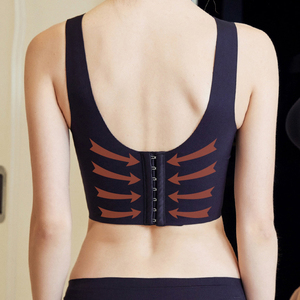 <span class=keywords><strong>M</strong></span> L XL 2XL 3XL 4XL 5XL 6XL grosir kawat bebas sejuk nyaman jeli Strip seksi V Neck ukuran Plus Bra wanita untuk wanita - Product Image 4