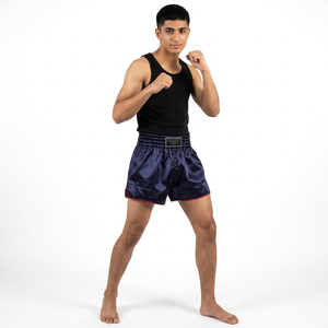 Wholesale Manufacturer Custom Muay Thai Shorts Latest Design Boxing Shorts Kickboxing Training Gym Fitness Fight Shorts for Men - Product Image 1