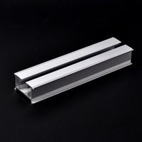 Rail de rideau électrique Jialisi, blanc ivoire, carré droit, 1,1 à 1,8 mm, revêtement électrophoretique pour maison intelligente et hôtel