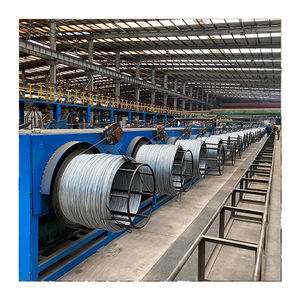 أسلاك الفولاذ المجلفنة <span class=keywords><strong>Gi</strong></span> 9 10 12 14 16 مقياس بالغمس الساخن أسلاك الفولاذ المجلفنة الكهربائية - Product Image 2