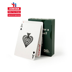 Jeu de <span class=keywords><strong>cartes</strong></span> de poker personnalisé avec impression de visage, luminescent la nuit, pour adultes, jeu de casino, <span class=keywords><strong>cartes</strong></span> en papier chic et résistantes, avec boîte - Product Image 5