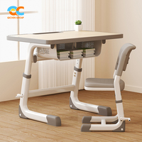 Table et banc scolaires modernes de qualité industrielle, compatibles OEM/ODM, pour centres de formation, robustes et peu encombrants