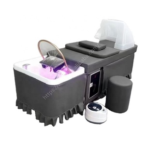 Kisen Thai <b>Style</b> Shampoo Bed Hairdresser Beauty Shop <b>Head</b> Massage Intelligent Constant Temperature Water Circulation Massage Bed - Product Image 1